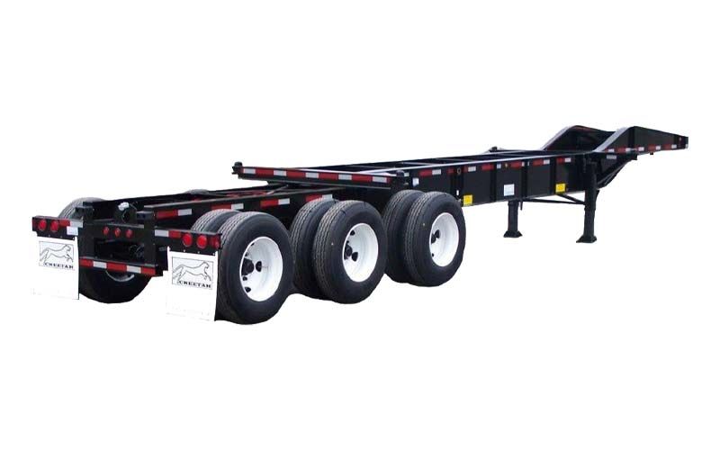 Cheetah Chassis 31’ BRIDGEMASTER HEAVY-DUTY EXTENDABLE 3-AXLE CHASSIS - image 1 of 1