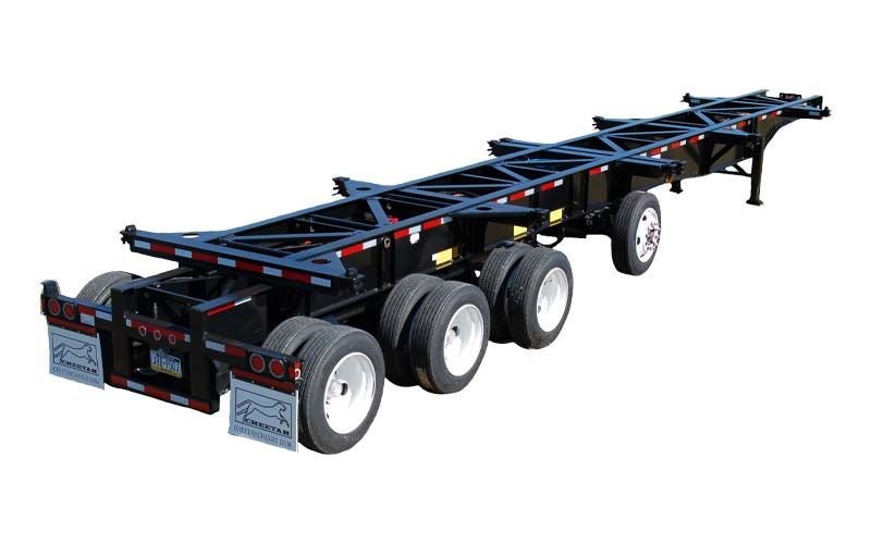 Cheetah Chassis 46'-53' EXTENDABLE 4-AXLE CHASSIS - image 1 of 1