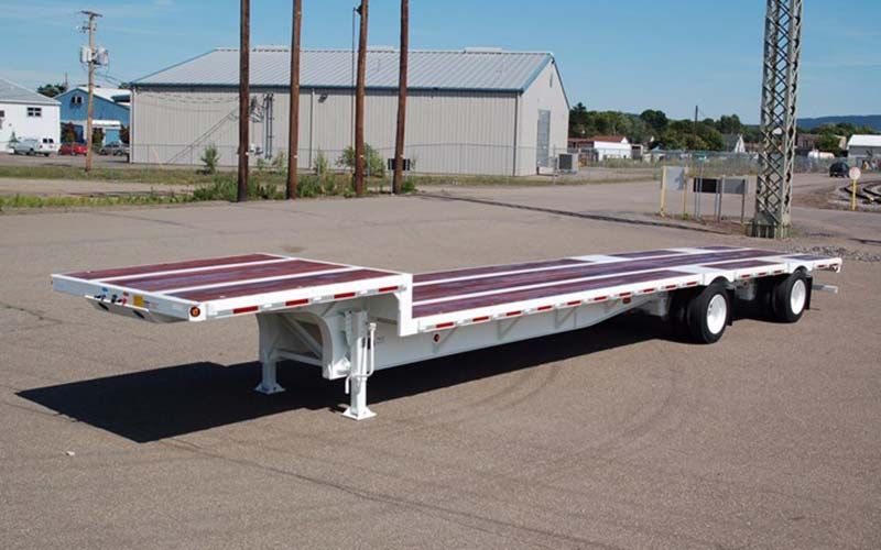 Evans Trailers 48' DROP DECK FLATBED - image 1 of 1