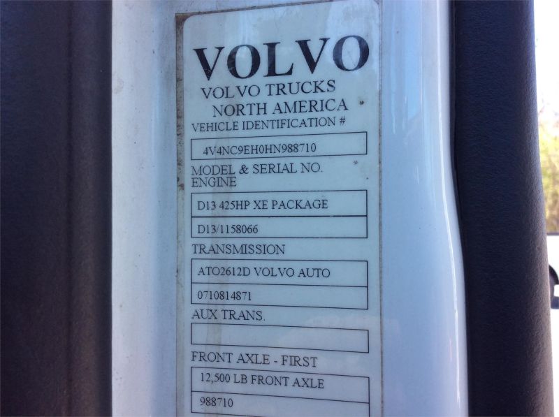 2017 VOLVO VNL64T670 7263126970 2017 VOLVO VNL64T670 7263126970