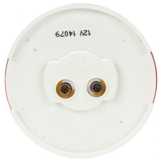 Truck-Lite Super 10 Incandescent Red Round 1 Bulb PL10 Marker Clearance Light PC Reflectorized 10208R Truck-Lite Super 10 Incandescent Red Round 1 Bulb PL10 Marker Clearance Light PC Reflectorized 10208R - image 2 of 2