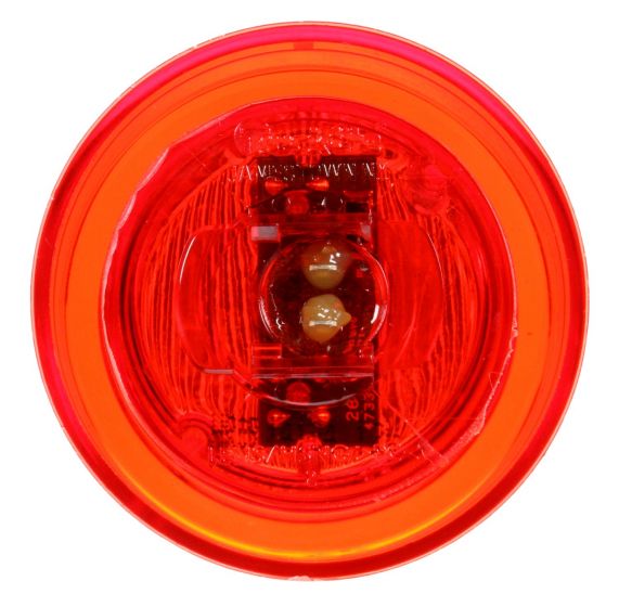 Truck-Lite 10 Series LED Red Round 2 Diode Marker Clearance Light P2 Fit N Forget MC Bulk 10250R3 Truck-Lite 10 Series LED Red Round 2 Diode Marker Clearance Light P2 Fit N Forget MC Bulk 10250R3 - image 2 of 2
