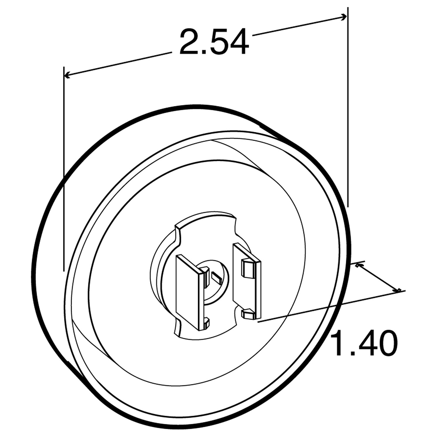 Truck-Lite Led 10 Series Marker Clearance Lamp 10250Y Truck-Lite Led 10 Series Marker Clearance Lamp 10250Y - image 3 of 3