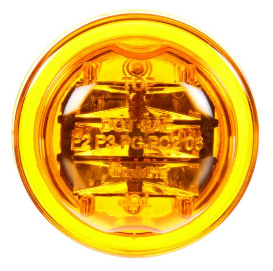 Truck-Lite 10 Series High Profile LED Yellow Round 8 Diode Marker ...