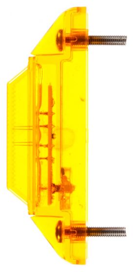 Truck-Lite 35 Series LED Yellow Rectangular 2 Diode Marker Clearance Light P2 2 Screw Fit N Forget MC 35200Y Truck-Lite 35 Series LED Yellow Rectangular 2 Diode Marker Clearance Light P2 2 Screw Fit N Forget MC 35200Y - image 1 of 2