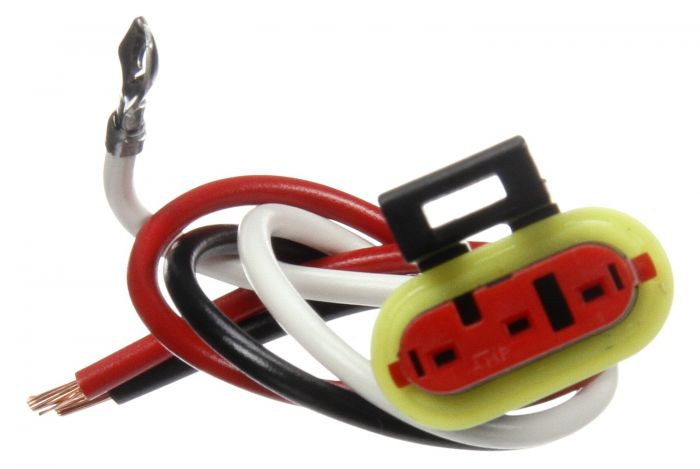 Truck-Lite Stop Turn Tail Plug 16 Gauge GPT Wire Fit N Forget SS Stripped End Ring Terminal 8in 94707 - image 1 of 1