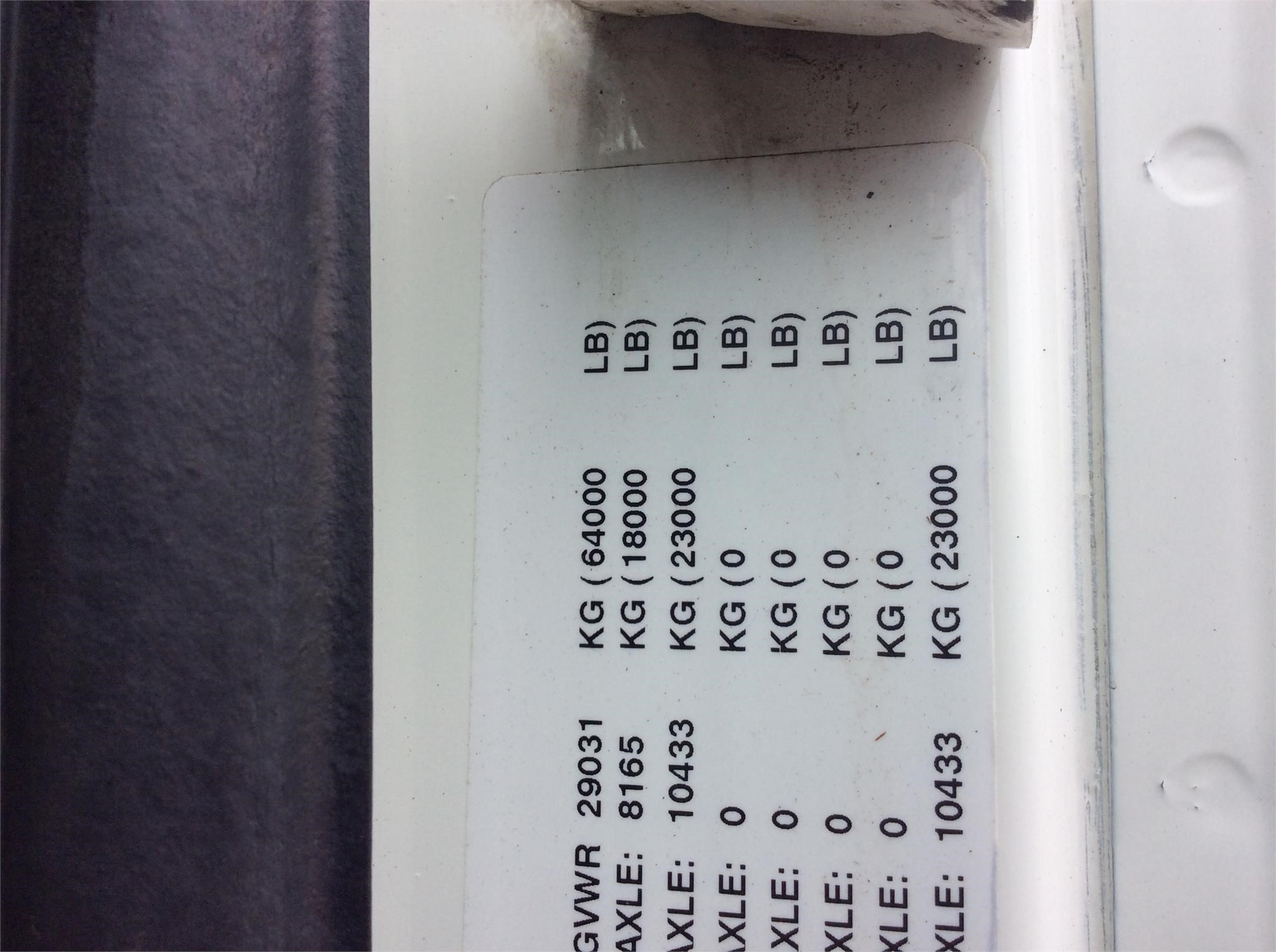 2013 MACK GRANITE GU713 8004776061 2013 MACK GRANITE GU713 8004776061