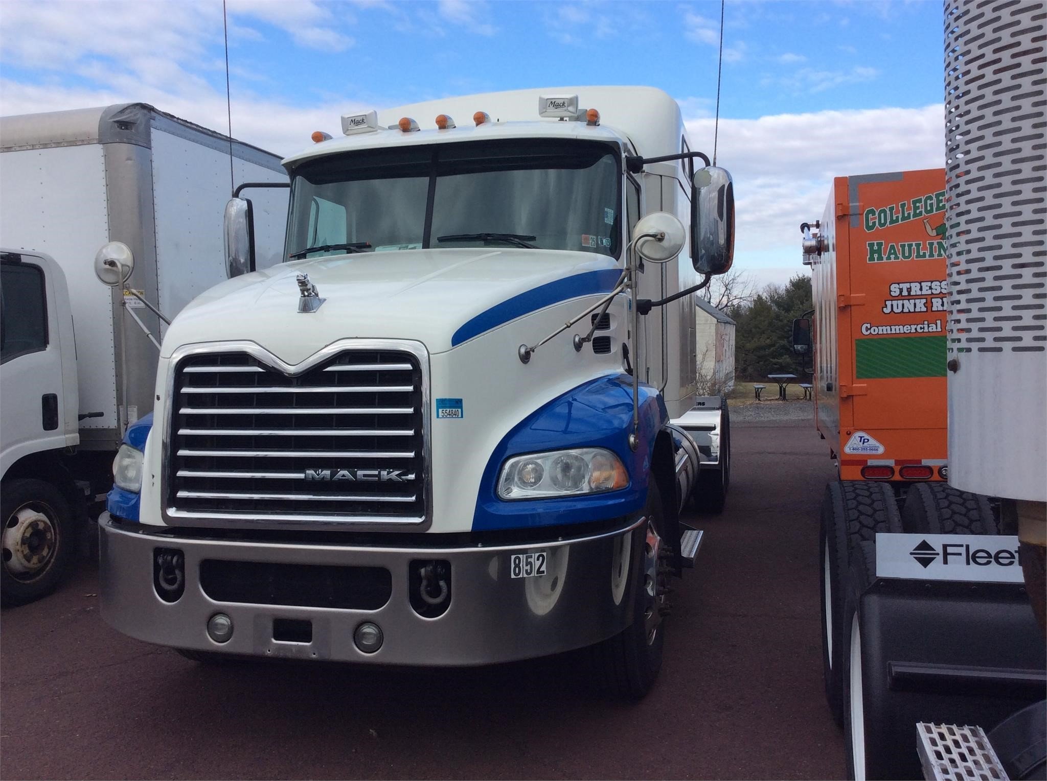 2018 MACK PINNACLE CXU613 8013064689 2018 MACK PINNACLE CXU613 8013064689