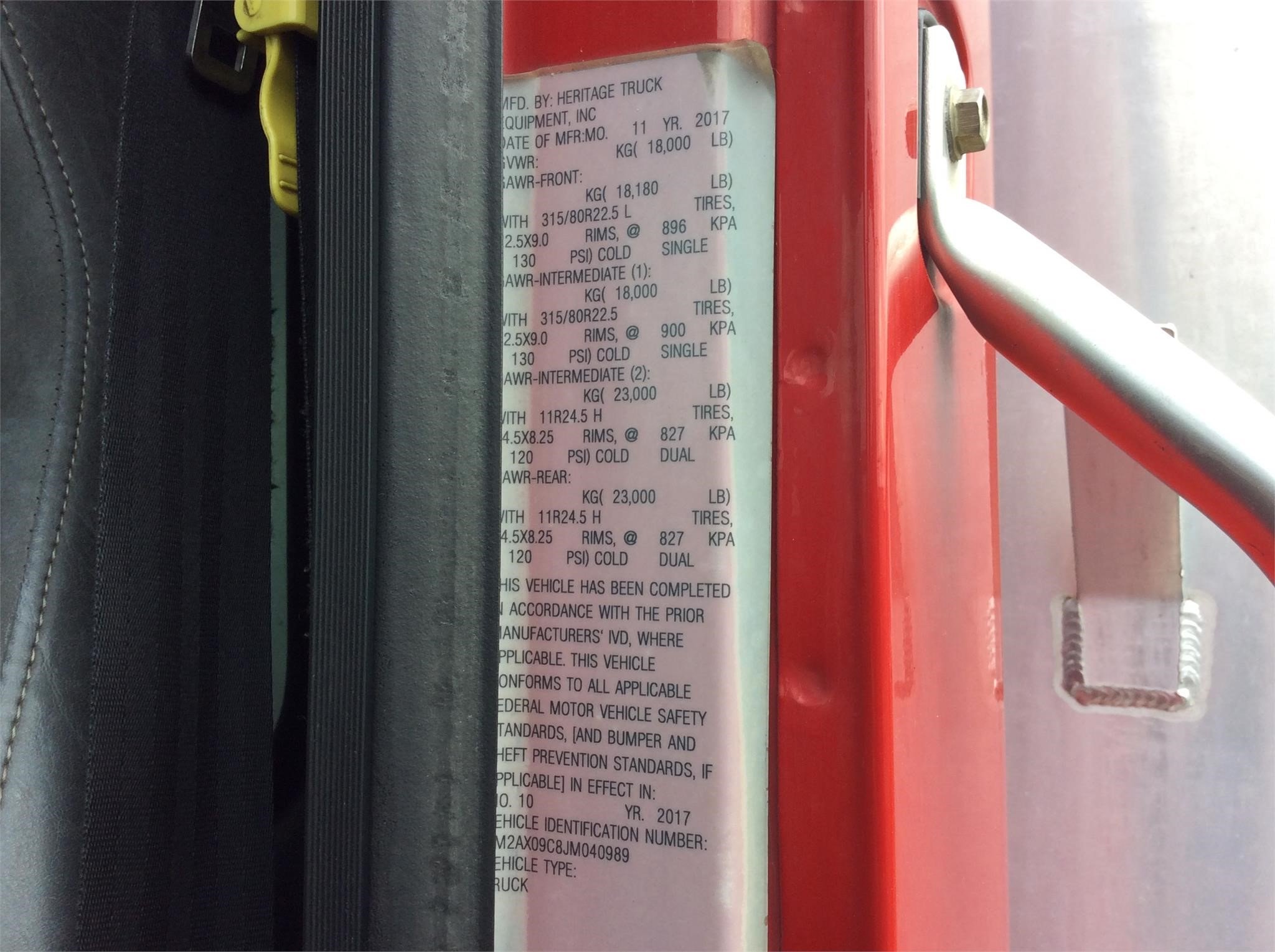 2018 MACK GRANITE GU713 8018219045 2018 MACK GRANITE GU713 8018219045