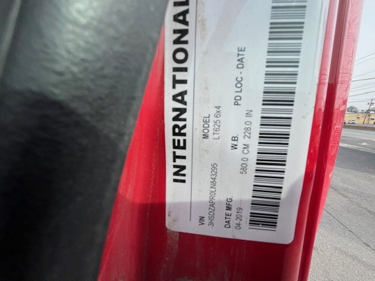 2020 INTERNATIONAL LT625 1001555-09 2020 INTERNATIONAL LT625 1001555-09
