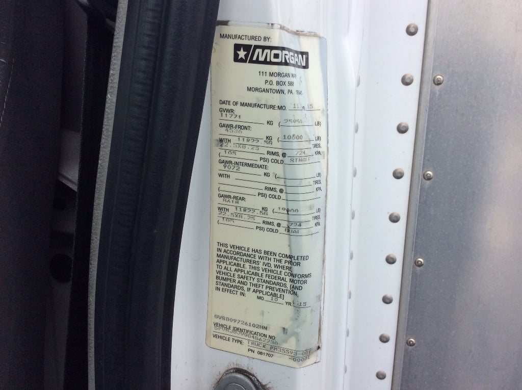 2016 HINO 268A 1001608-09 2016 HINO 268A 1001608-09