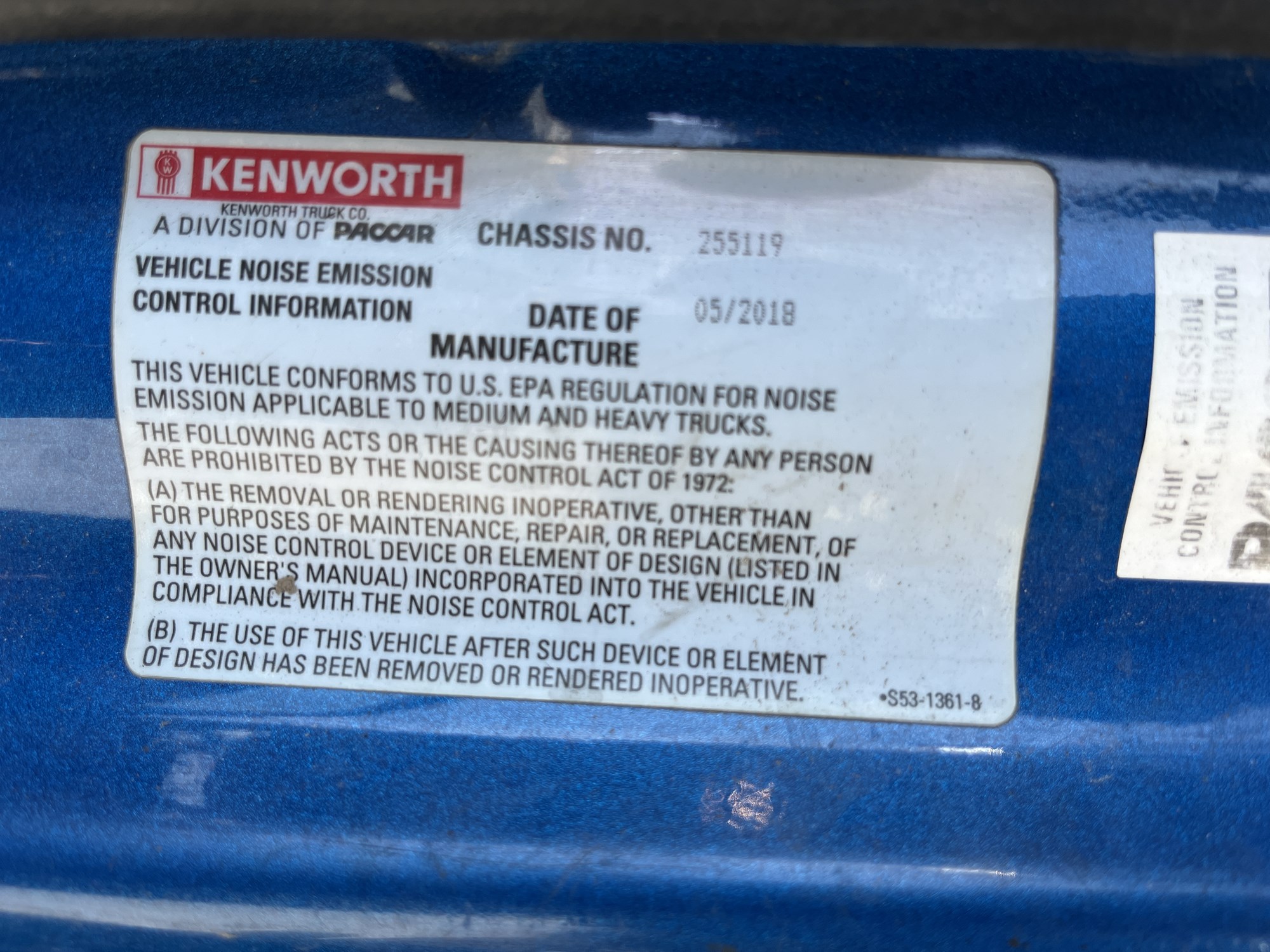 2019 KENWORTH T880 1001503-36 2019 KENWORTH T880 1001503-36