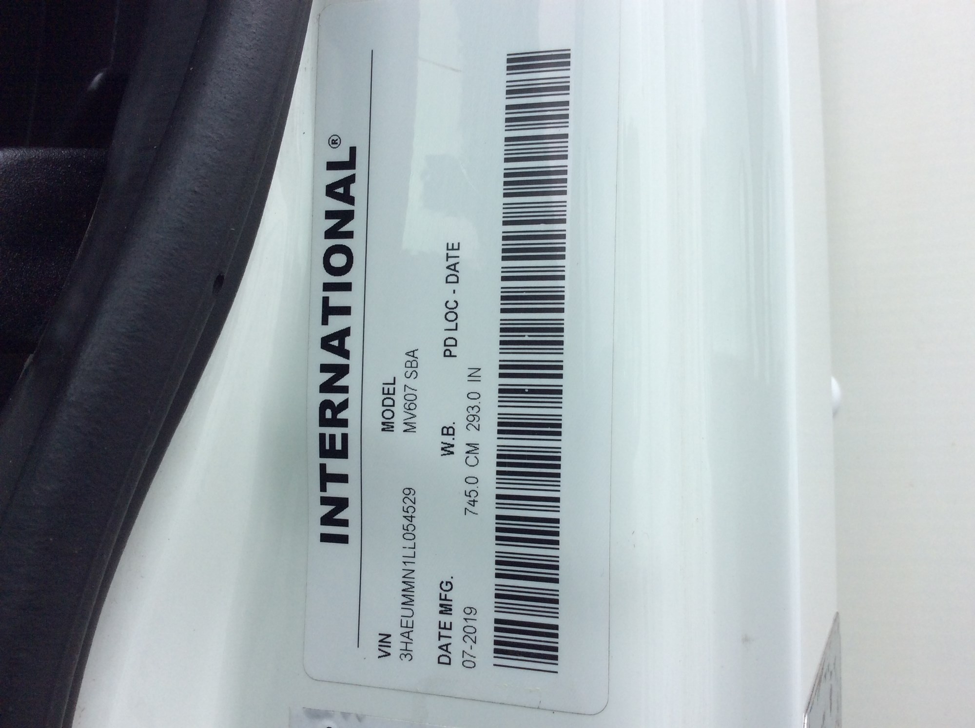 2020 International MV607 1003730-07 2020 International MV607 1003730-07