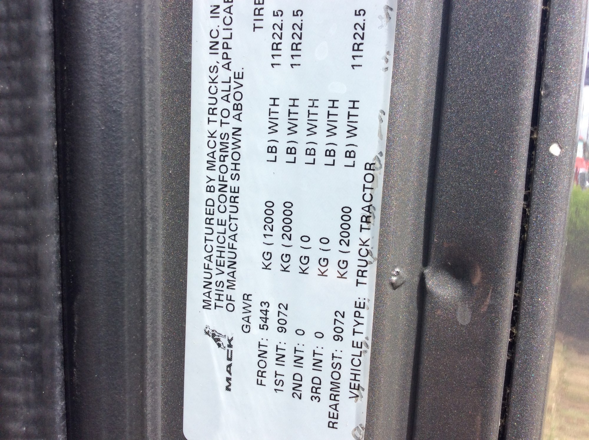 2019 Mack Anthem 1003725-06 2019 Mack Anthem 1003725-06