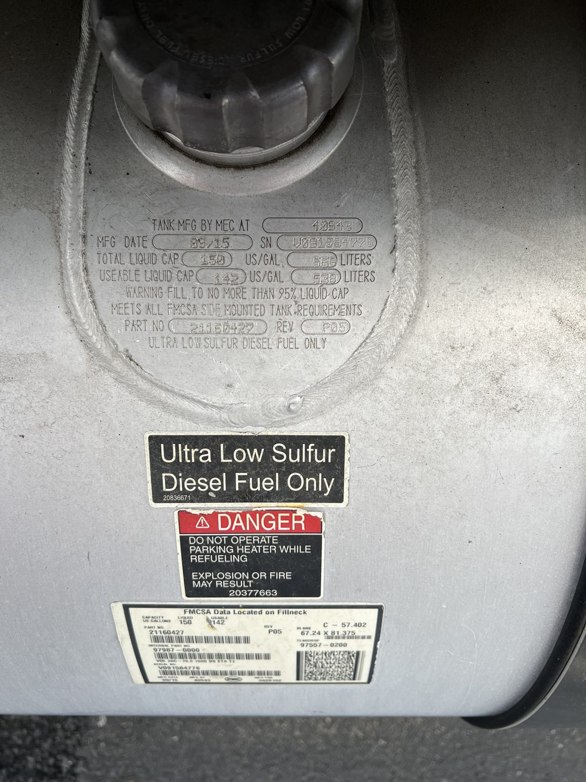 2016 MACK CXU613 1069020-12 2016 MACK CXU613 1069020-12