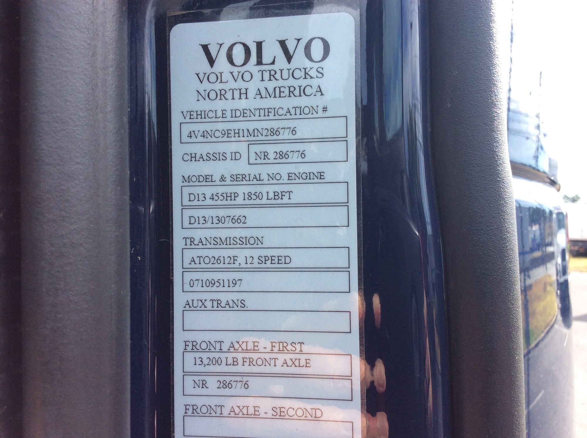 2021 Volvo VNL860 1167536-07 2021 Volvo VNL860 1167536-07