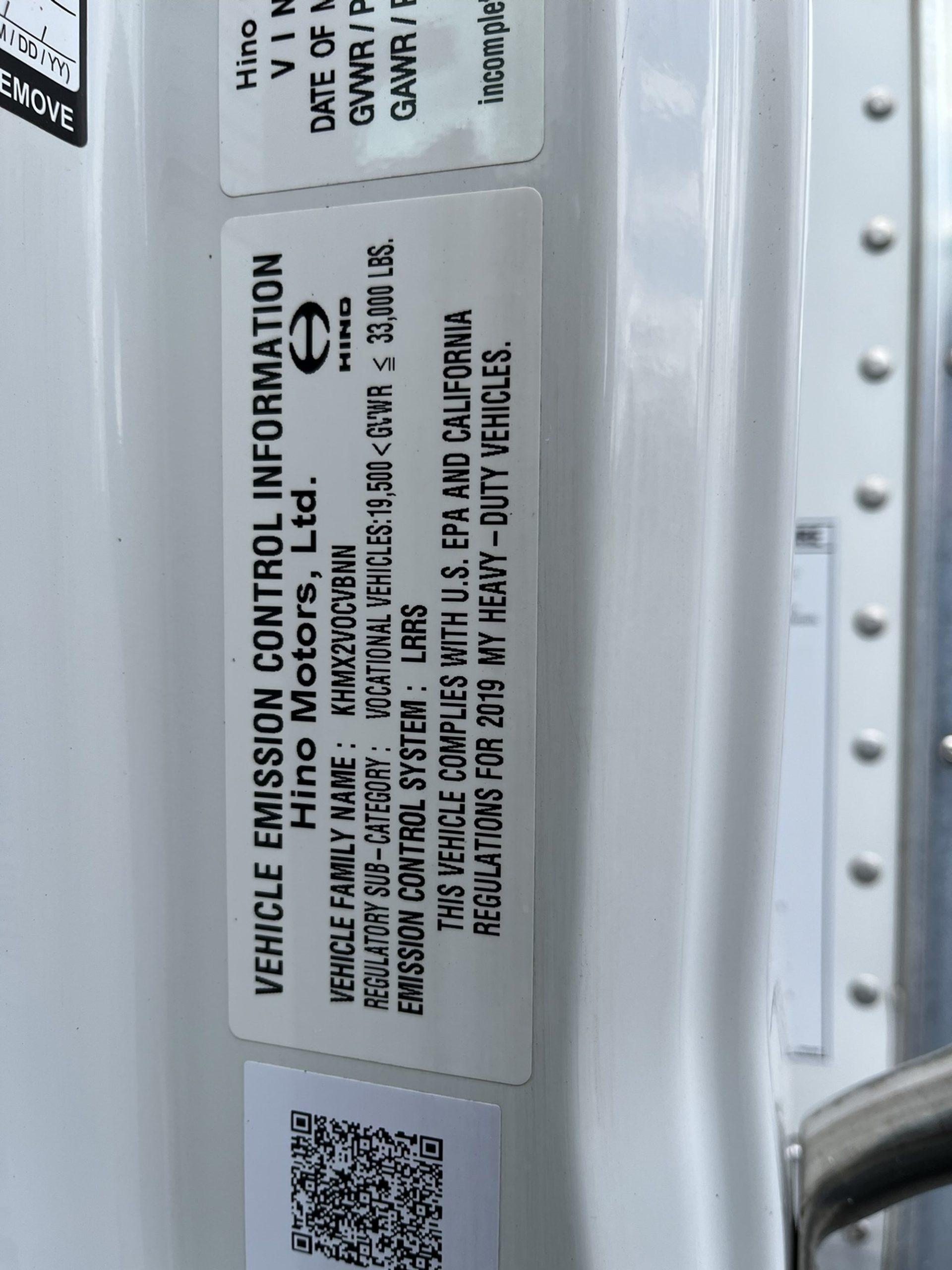 2019 HINO 268A 1000546-20 2019 HINO 268A 1000546-20