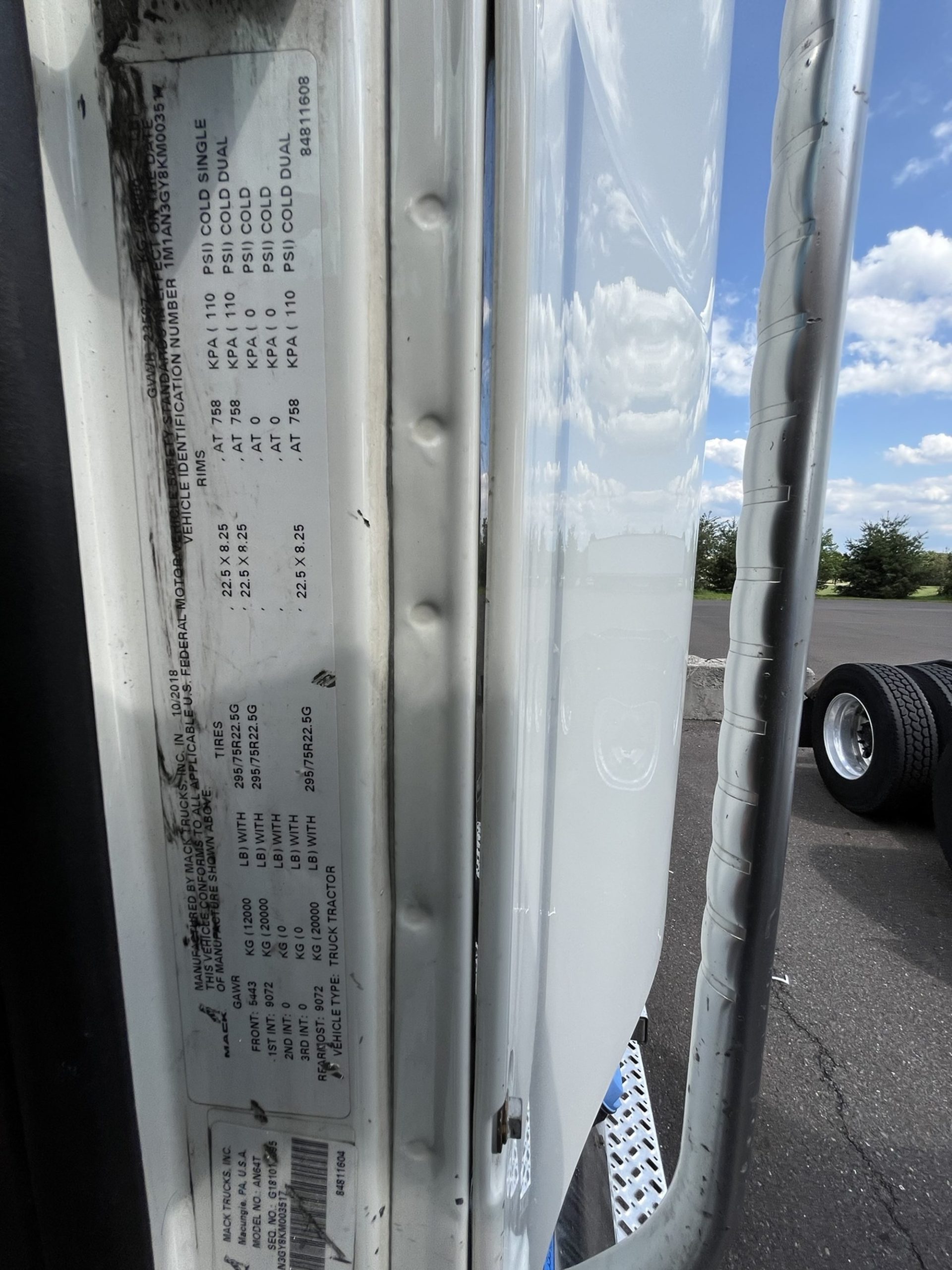 2019 MACK AN64T 1000599-11 2019 MACK AN64T 1000599-11