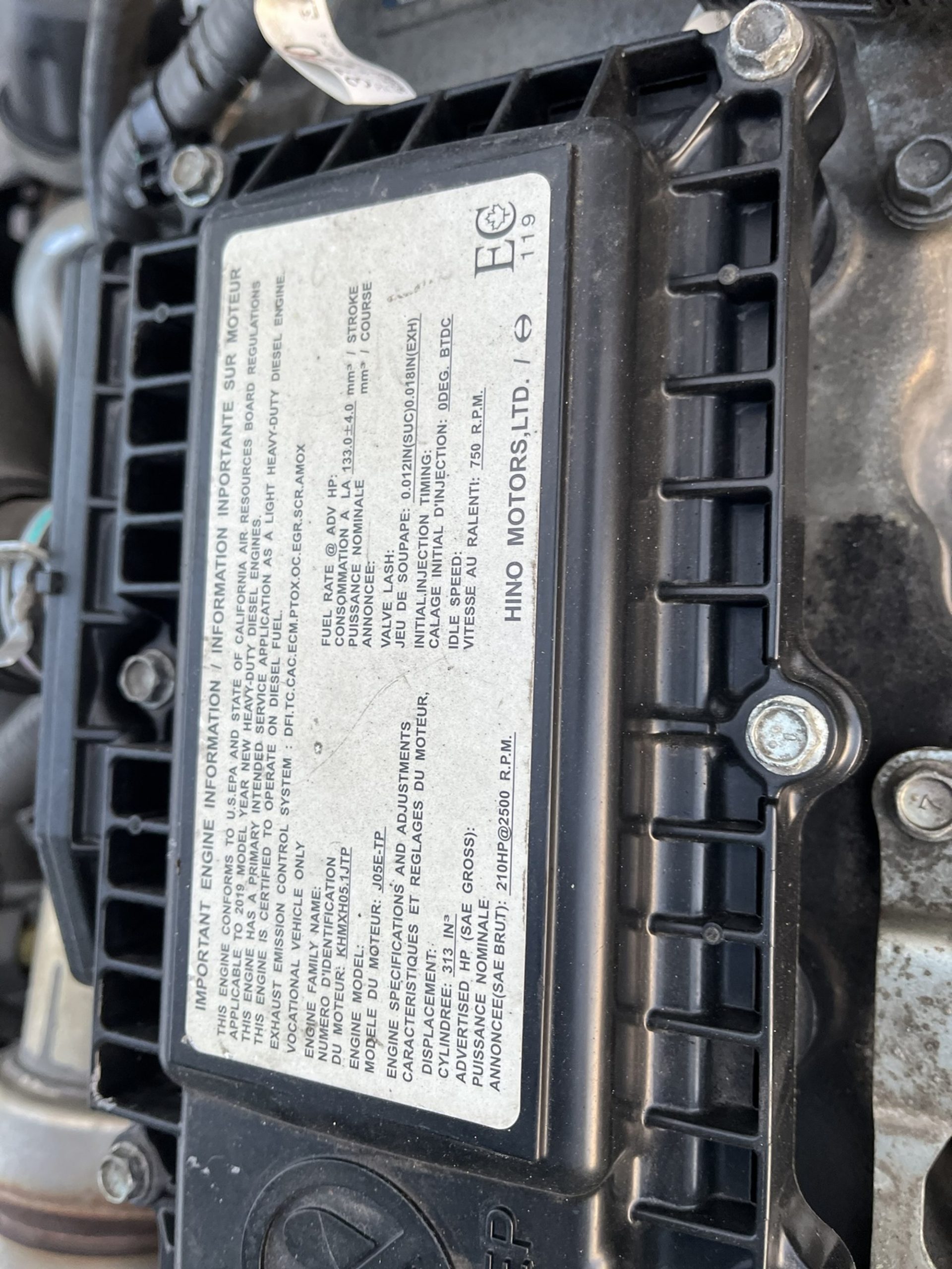 2020 HINO 195 1000003-20 2020 HINO 195 1000003-20