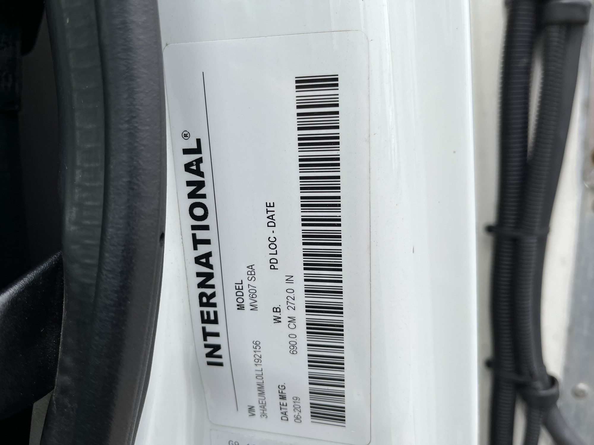 2020 International MV607 1086171-19 2020 International MV607 1086171-19