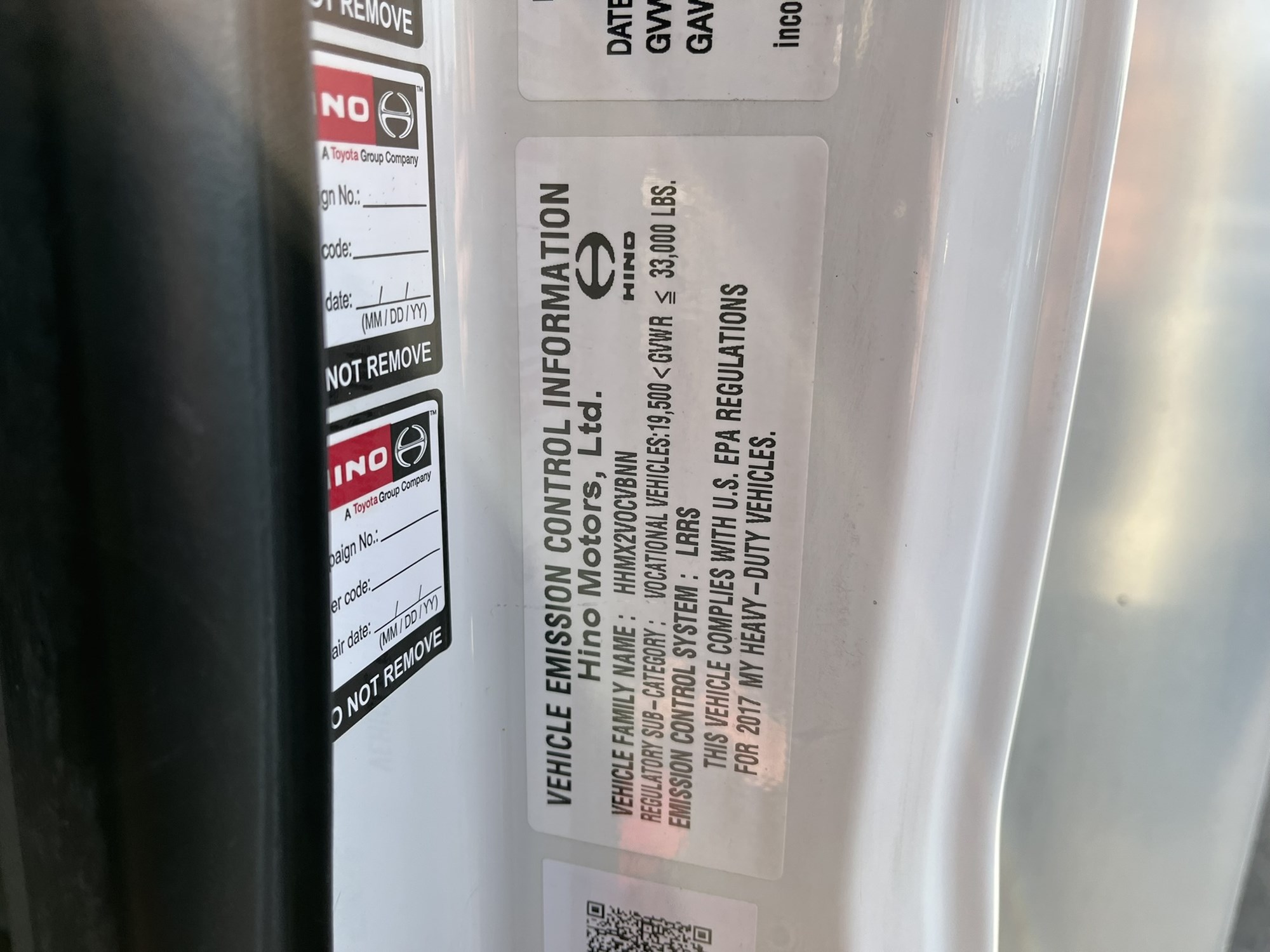 2017 HINO 268A 1048019-14 2017 HINO 268A 1048019-14