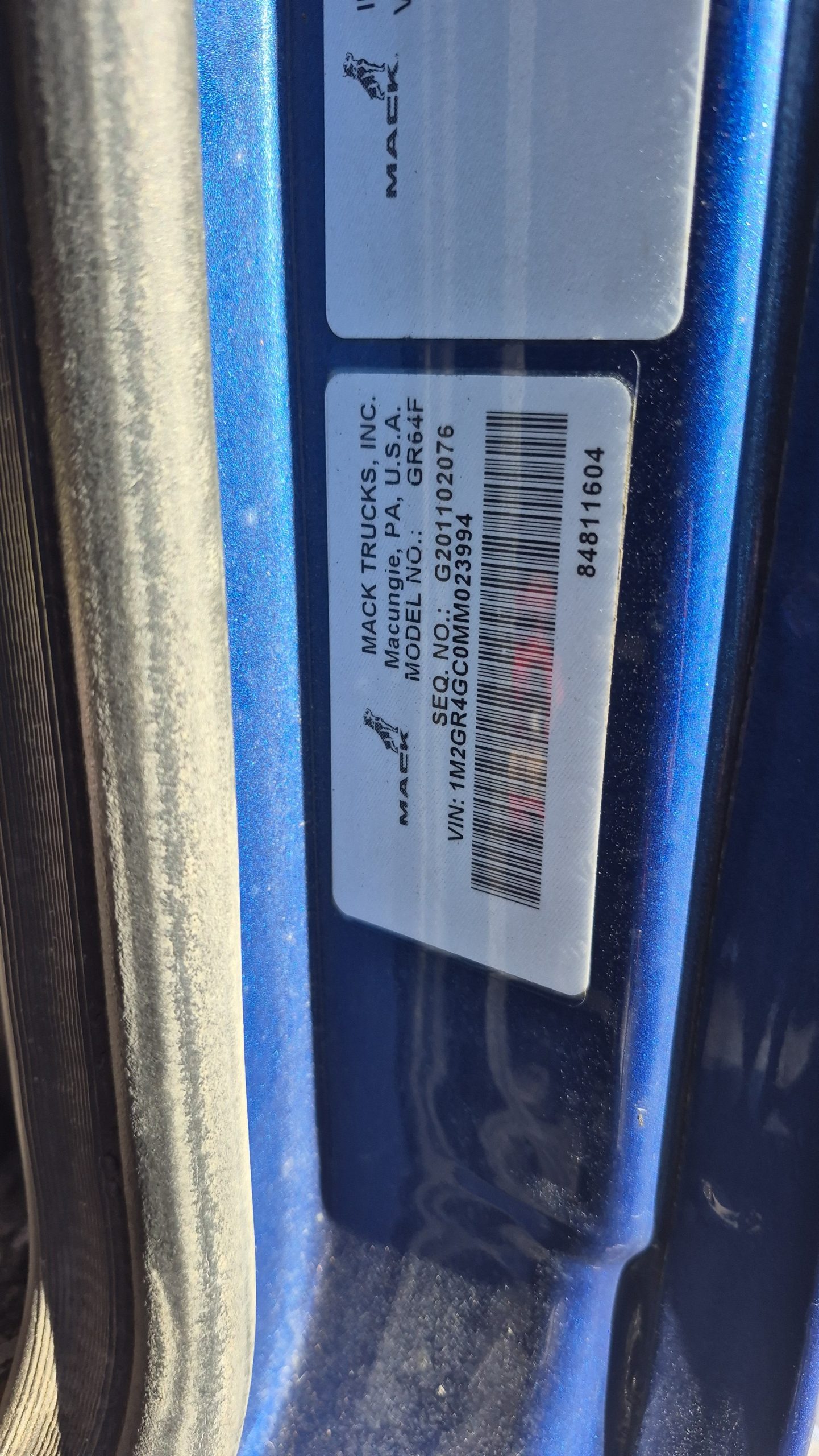 2021 MACK 64FR GR64F 2021 MACK 64FR GR64F - image 5 of 6