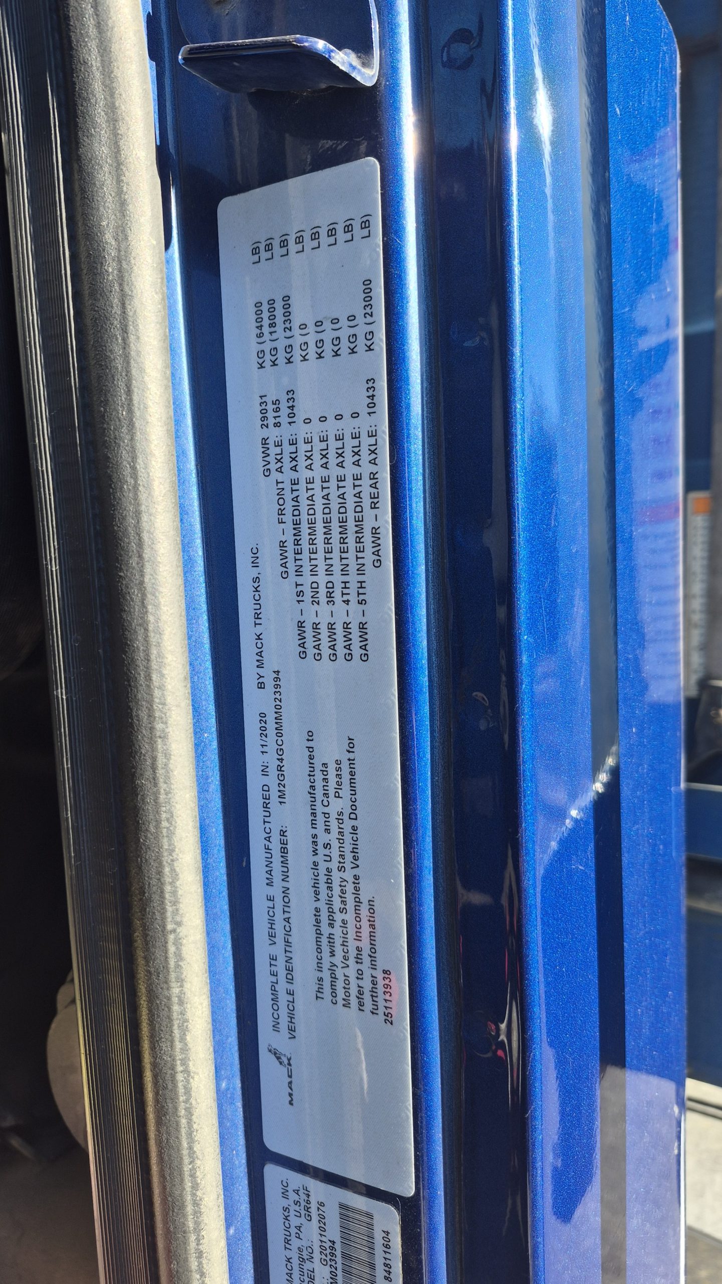 2021 MACK 64FR GR64F 2021 MACK 64FR GR64F - image 6 of 6