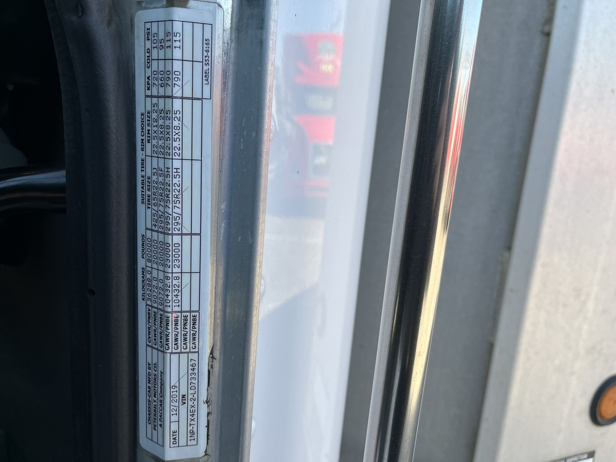 2020 Peterbilt 367 1105469-08 2020 Peterbilt 367 1105469-08