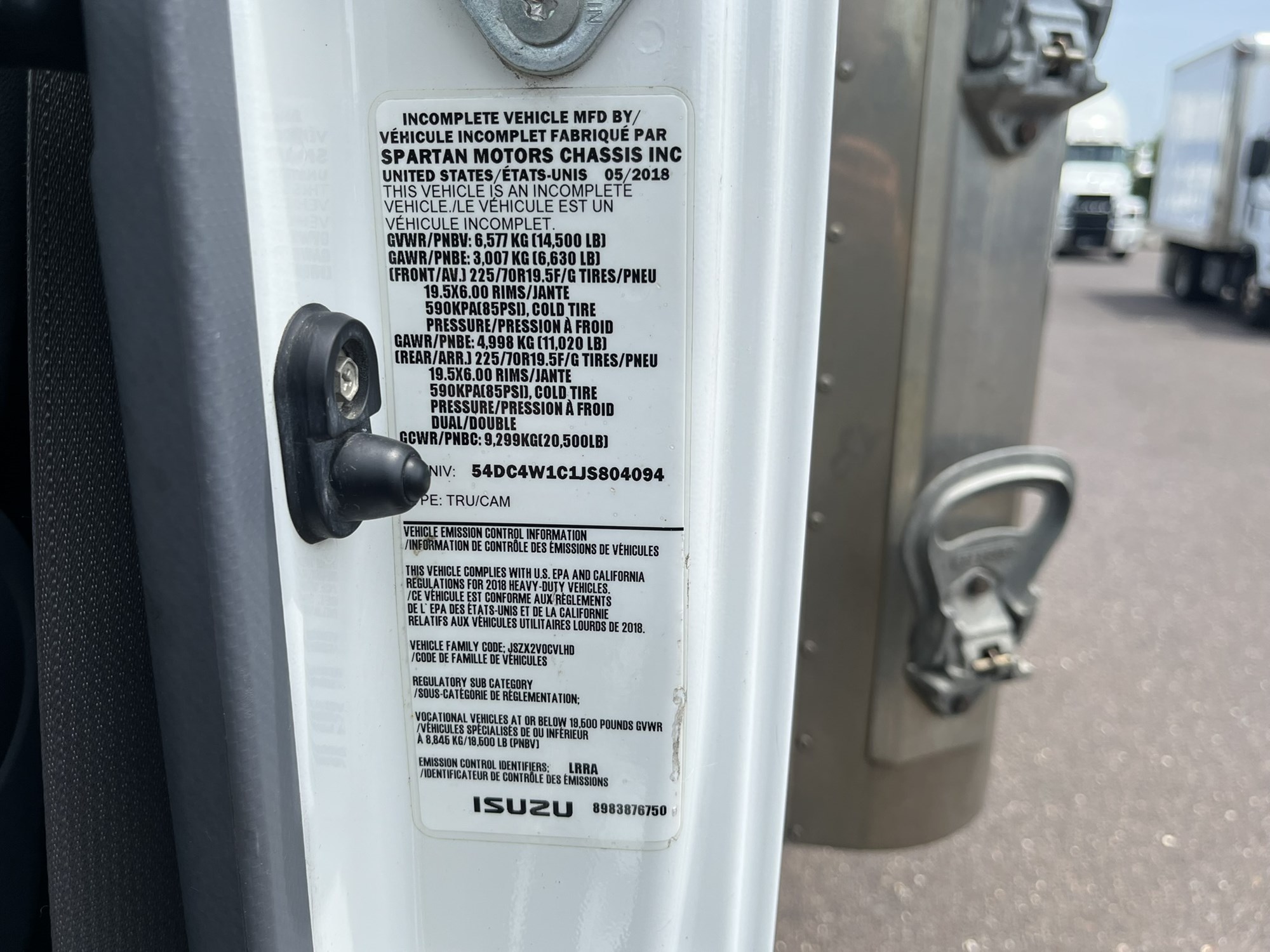 2018 ISUZU NPR HD 1034608-13 2018 ISUZU NPR HD 1034608-13