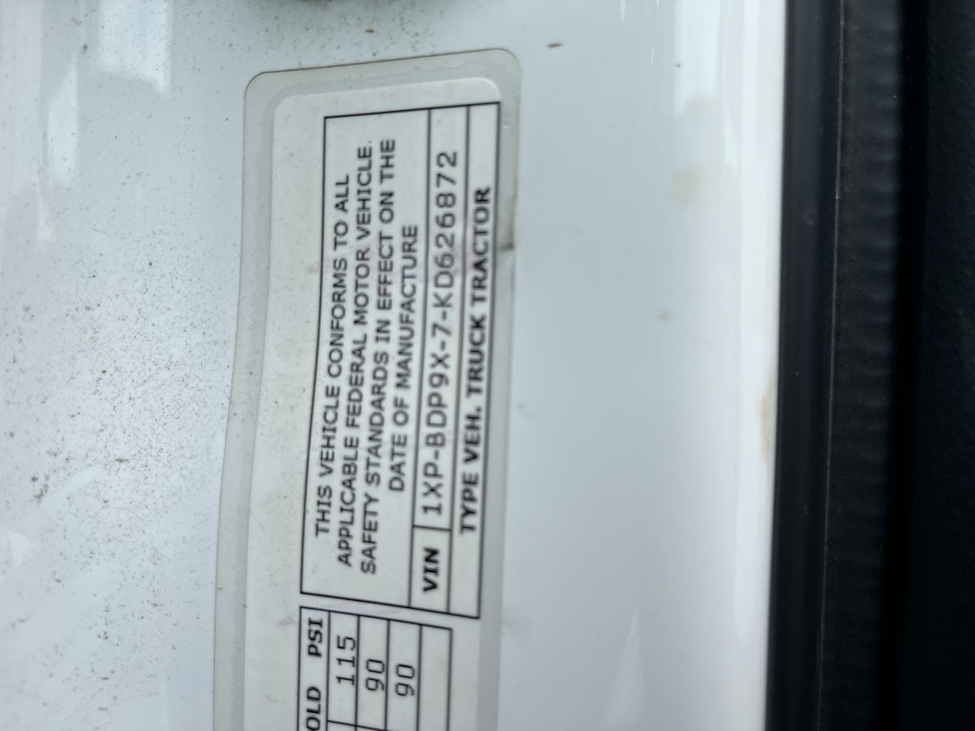 2019 Peterbilt 579 1108928-06 2019 Peterbilt 579 1108928-06
