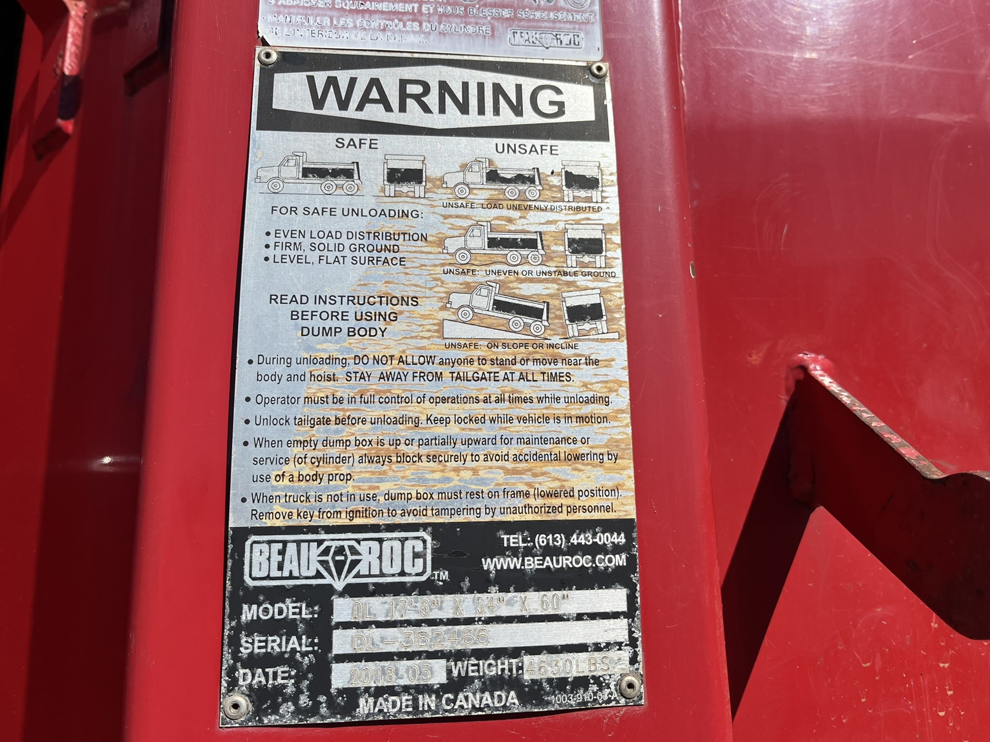 2019 MACK GRANITE 1009032-04 2019 MACK GRANITE 1009032-04